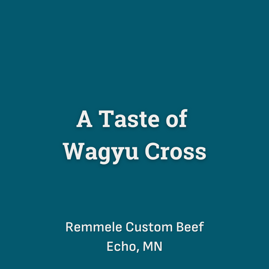 A Taste of Wagyu Cross including 2 Chuck Roasts and 1 Arm Roast