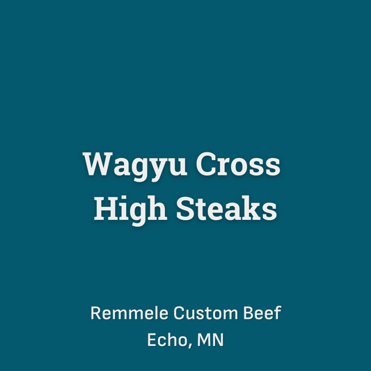 Wagyu Cross High Steaks including 2 Ribeye Steaks, 2 T-Bone Steaks, 2 NY Strip Steaks, 2 Sirloin Steaks, 2 Filet Mignons